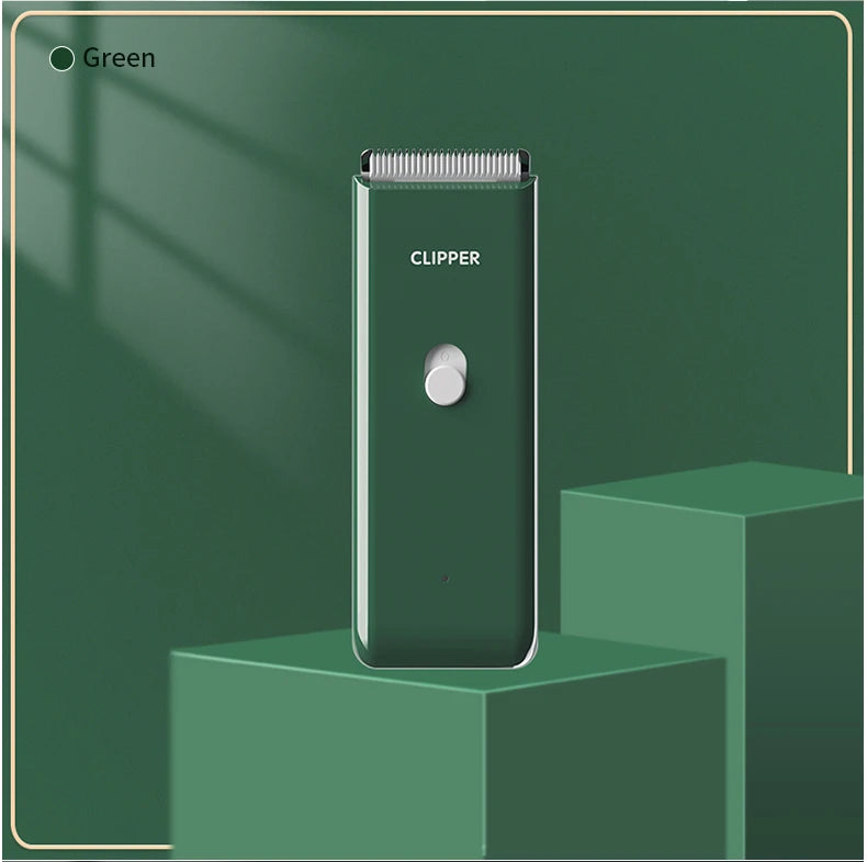 Rechargeable Waterproof Dog Hair Trimmer – USB Pet Grooming Clipper with Ceramic Blade