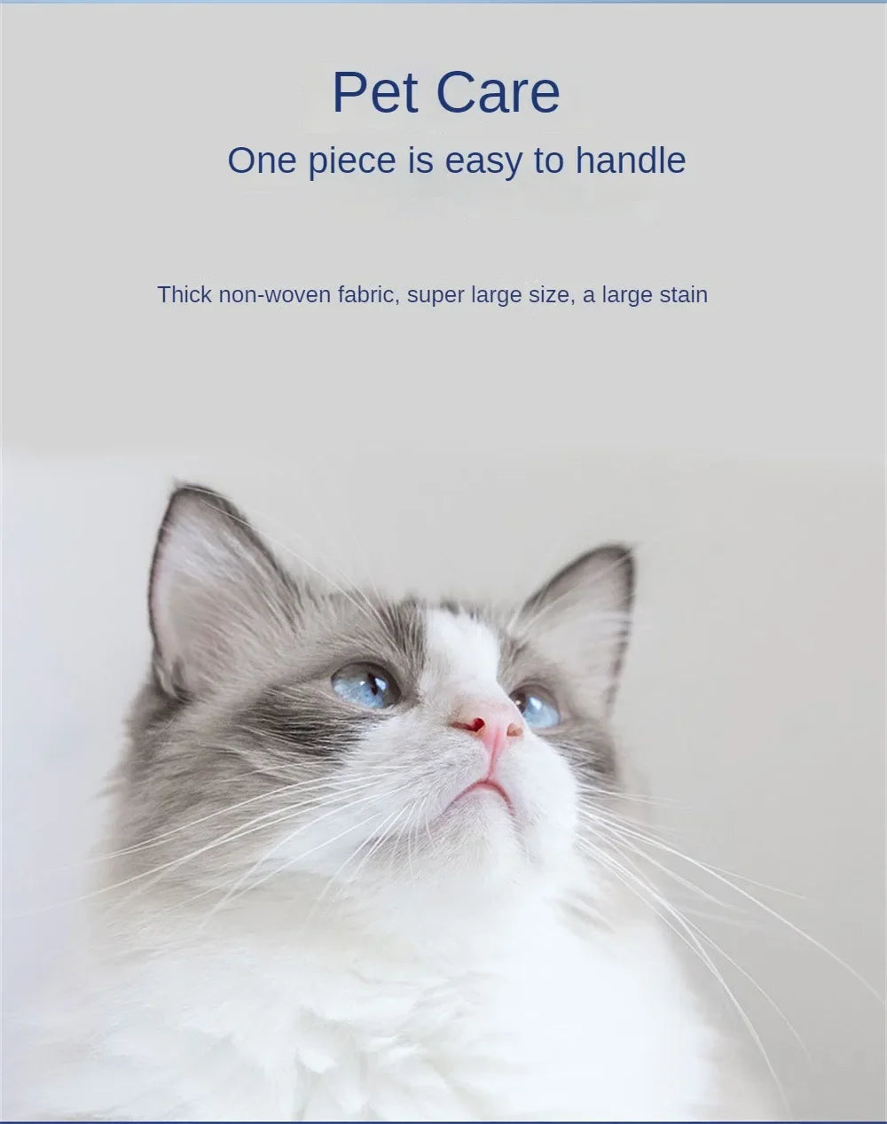 Pet Cleaning Wipes 80 Count – No-Rinse Deodorizing Grooming Wipes for Dogs and Cats