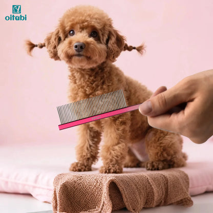 Deluxe Pointed Tail Pet Grooming Comb – Styling & Finishing Comb for Dogs & Cats