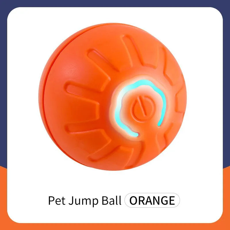 USB Rechargeable Smart Pet Toy Ball – Automatic Moving Interactive Dog & Cat Toy