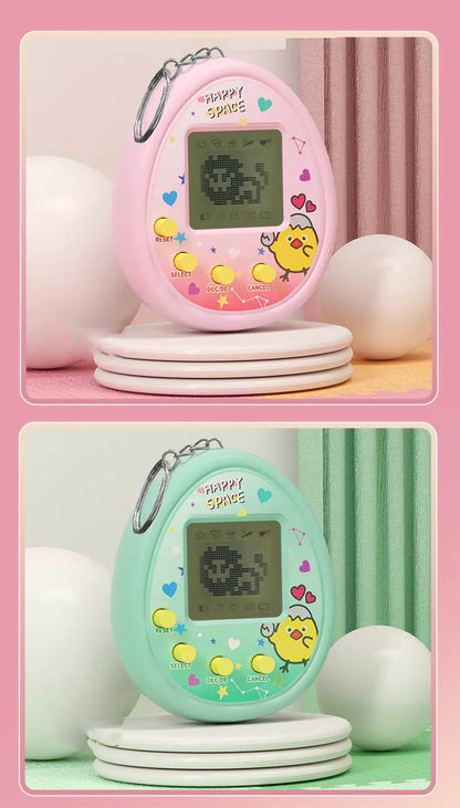 Tamagotchi Virtual Electronic Pet Game – Portable Keychain Digital Pet Toy with 168 Pets