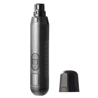 5-Speed LED Dog Nail Grinder – Quiet Electric Pet Nail Trimmer