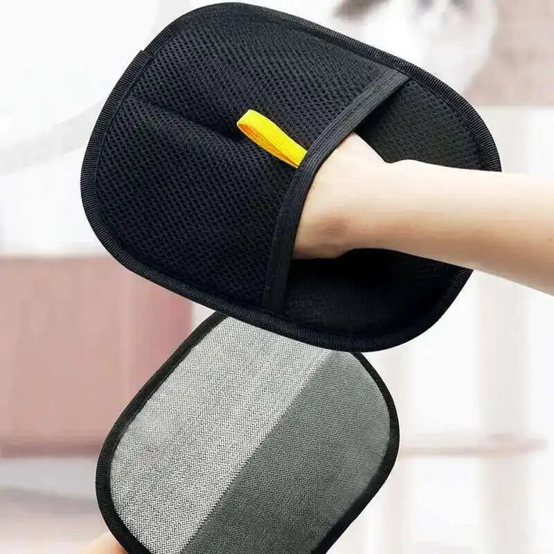 Double-Sided Pet Hair Remover Gloves – Reusable Static Fur Cleaning Tool