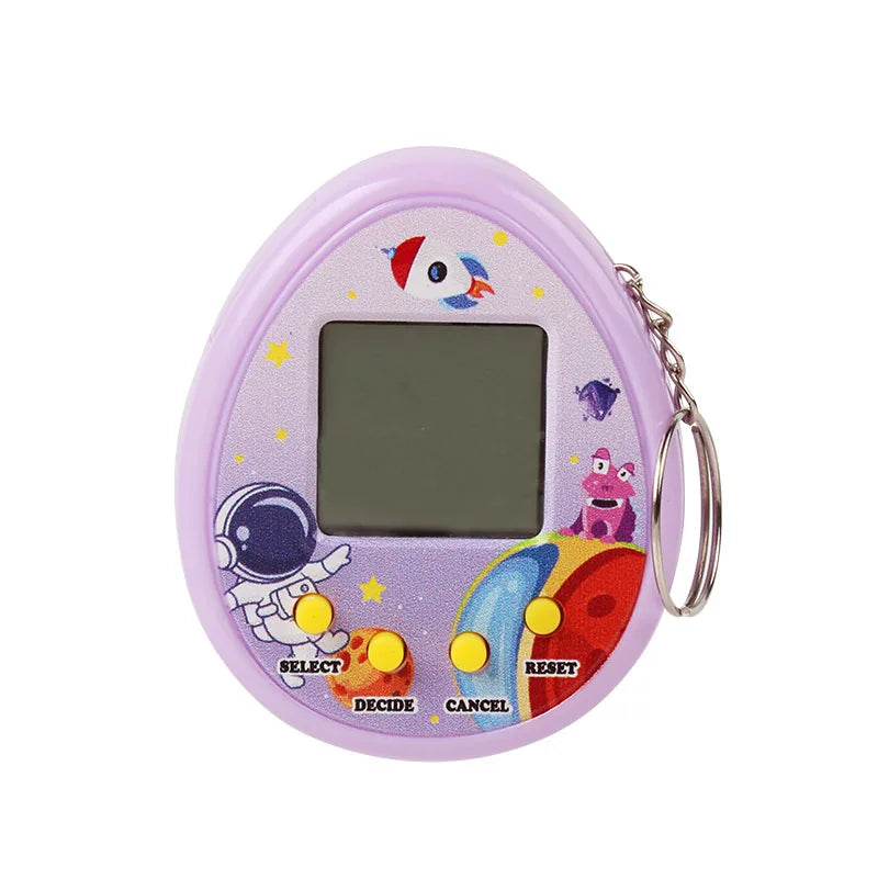 Tamagotchi Virtual Electronic Pet Game – Portable Keychain Digital Pet Toy with 168 Pets