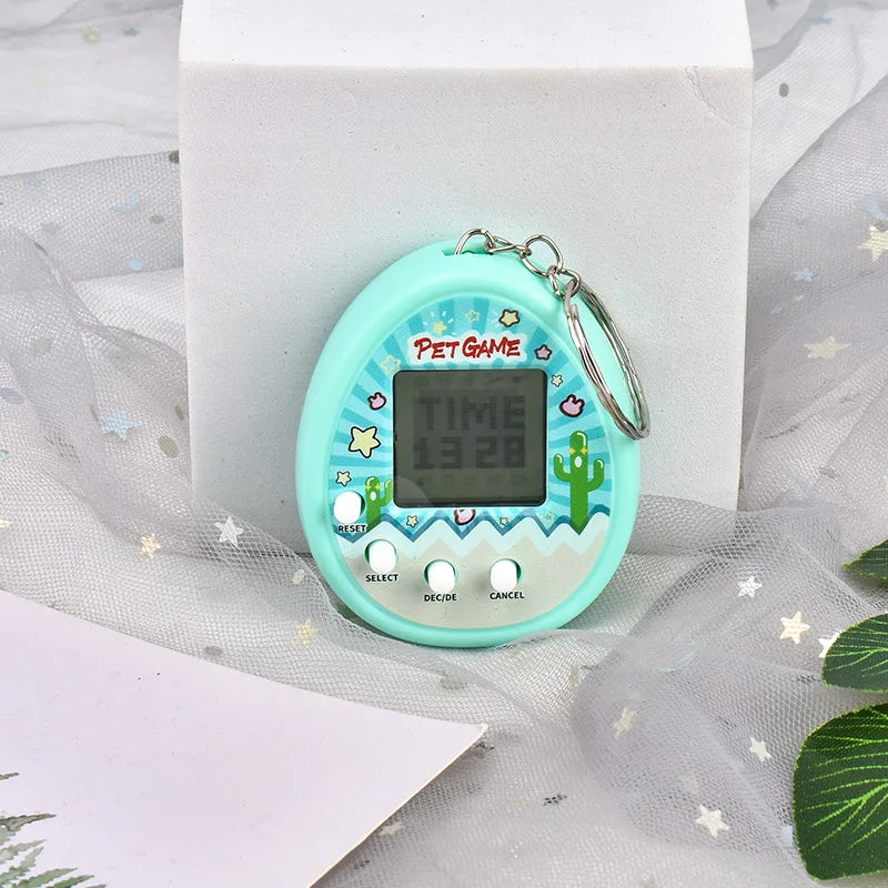 Tamagotchi Virtual Electronic Pet Game – Portable Keychain Digital Pet Toy with 168 Pets