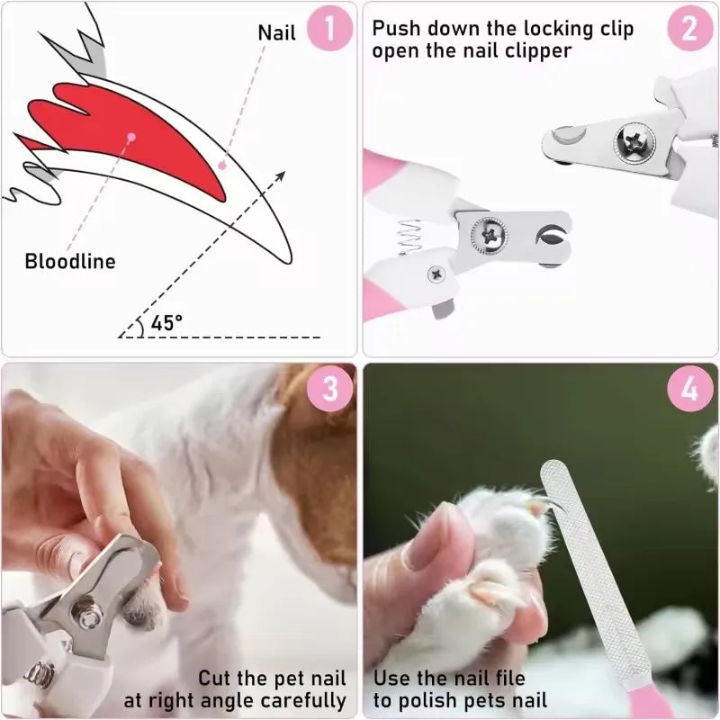 Stainless Steel Pet Nail Clipper