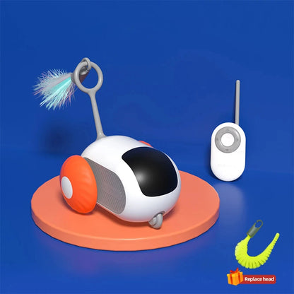 Automatic Remote Control Cat Toy Car – Interactive Moving Pet Toy