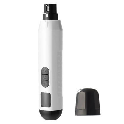 5-Speed LED Dog Nail Grinder – Quiet Electric Pet Nail Trimmer