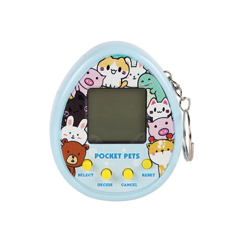 Tamagotchi Virtual Electronic Pet Game – Portable Keychain Digital Pet Toy with 168 Pets