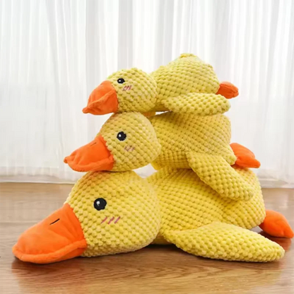 Plush Duck Dog Toy – Interactive Soft Chew & Comfort Toy for Dogs