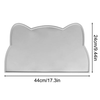 Waterproof Pet Feeding Mat – Non-Slip Dog & Cat Food Bowl Spill Mat