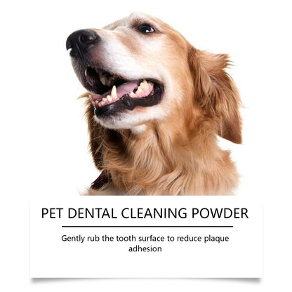 Dog Teeth Cleaning Powder 100g – Tartar & Plaque Removal Dental Care for Fresh Breath