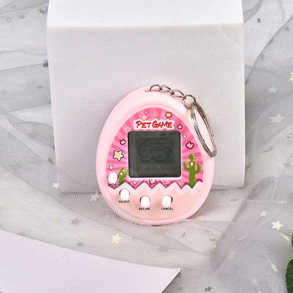 Tamagotchi Virtual Electronic Pet Game – Portable Keychain Digital Pet Toy with 168 Pets