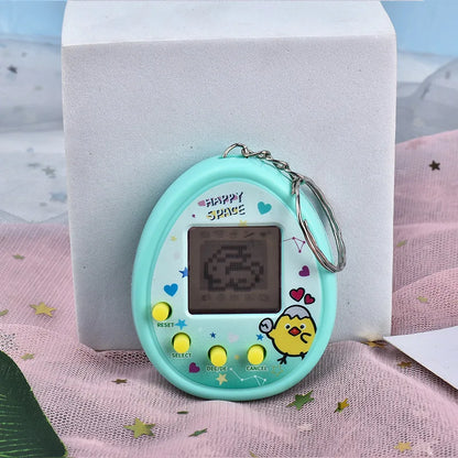 Tamagotchi Virtual Electronic Pet Game – Portable Keychain Digital Pet Toy with 168 Pets