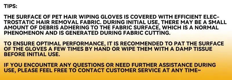 Double-Sided Electrostatic Pet Grooming Gloves – Hair Removal & Deshedding Tool