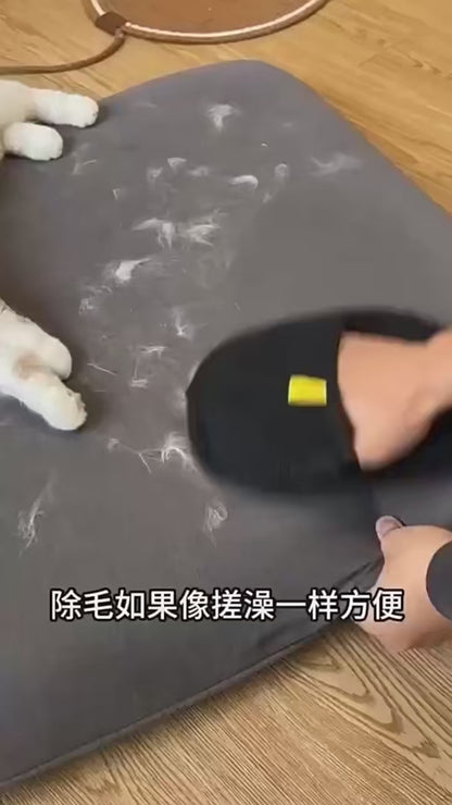 Double-Sided Pet Hair Remover Gloves – Reusable Static Fur Cleaning Tool